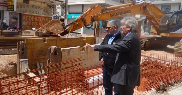 Ξεκινούν και πάλι οι εργασίες για το αντιπλημμυρικό έργο στο Κορωπί