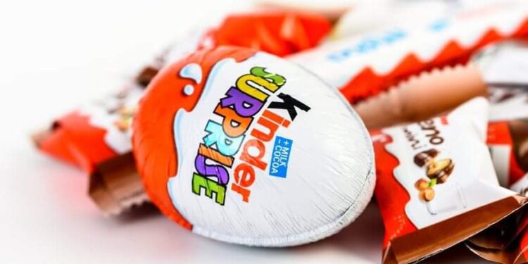 Πάνω από 130 κρούσματα σαλμονέλας σε πολλές ευρωπαϊκές χώρες σε τρόφιμα Kinder