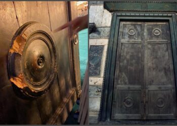 Αγία Σοφία: Λεηλατούν το ιερό μνημείο, τρώνε ακόμη και κομμάτια από τον Ναό ! (Βίντεο)