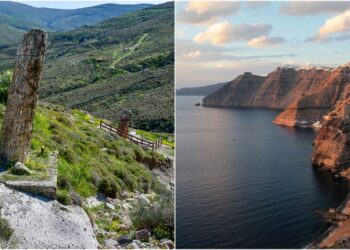 Το απολιθωμένο δάσος της Λέσβου και η καλδέρα της Σαντορίνης στα 100 μνημεία παγκόσμιας Γεωλογικής Κληρονομιάς